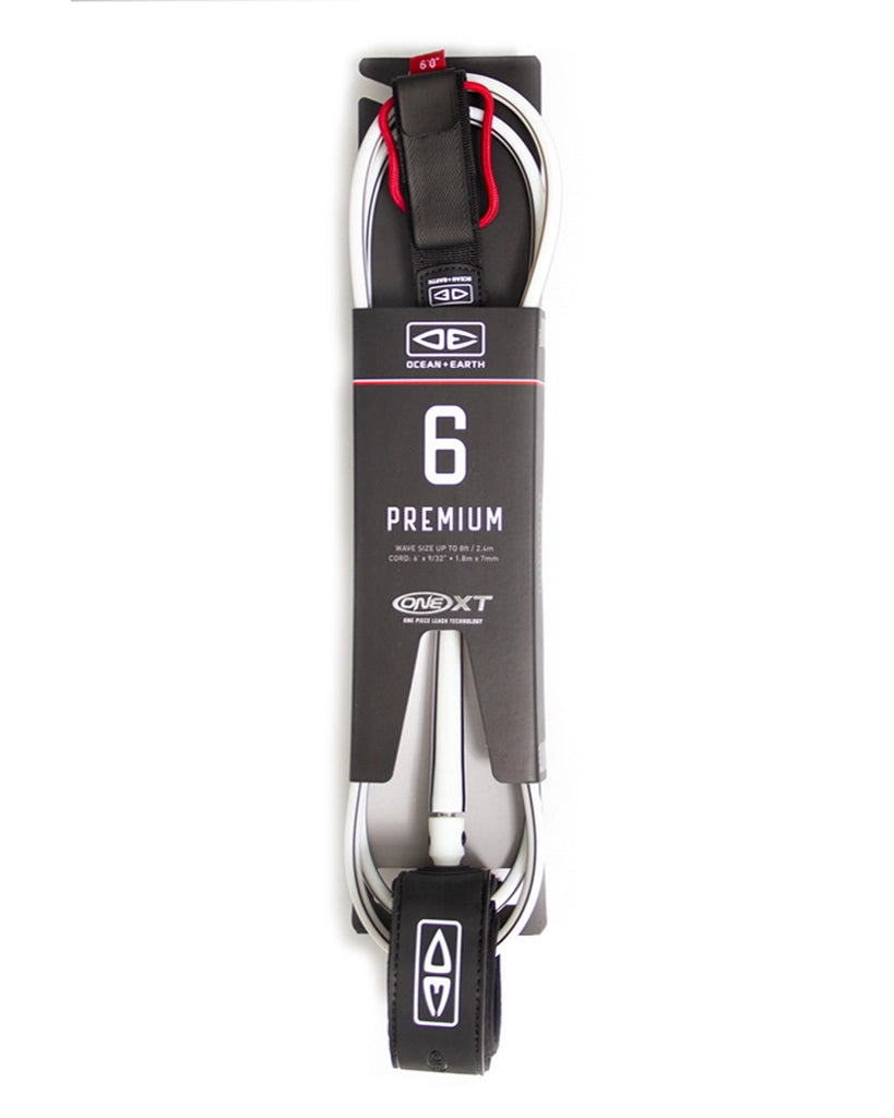 6ft Premium ONE-XT Leash - essential surf and skate