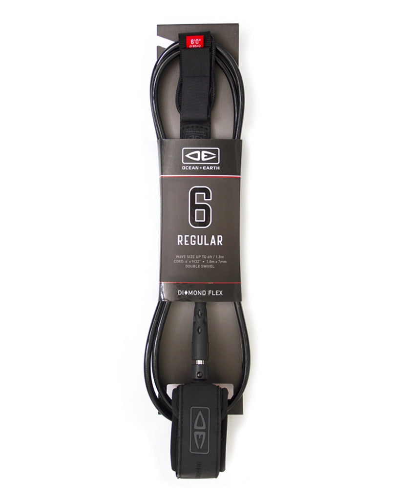 6ft Regular Leash - essential surf and skate