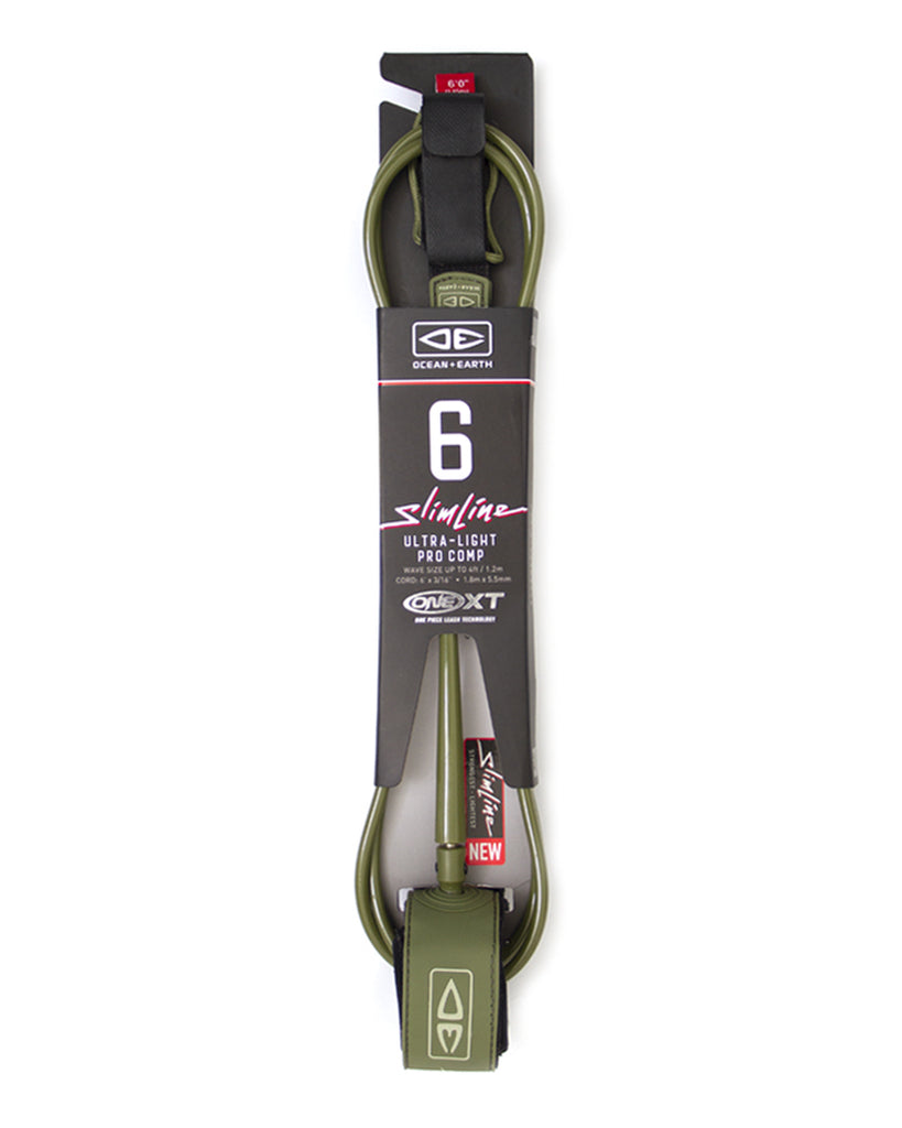 6ft Slimline Lightweight Comp ONE-XT Leash