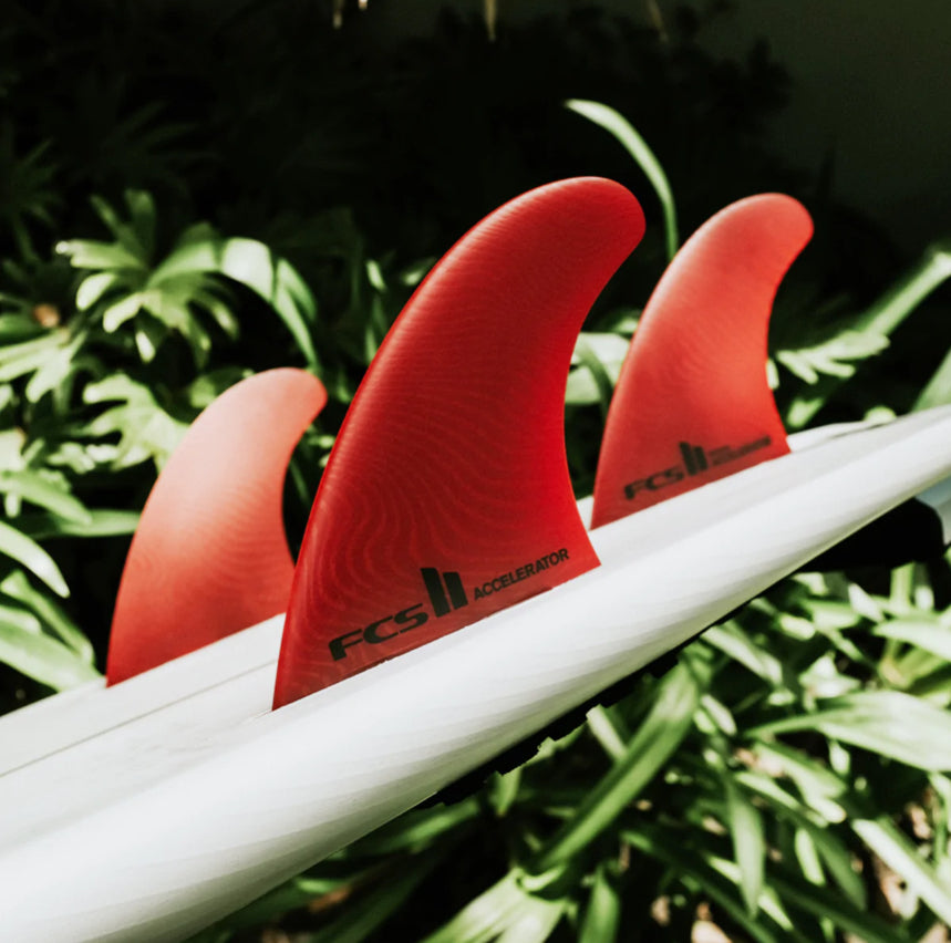 FCS II Accelerator Neo Glass Eco Tri Fins - Medium