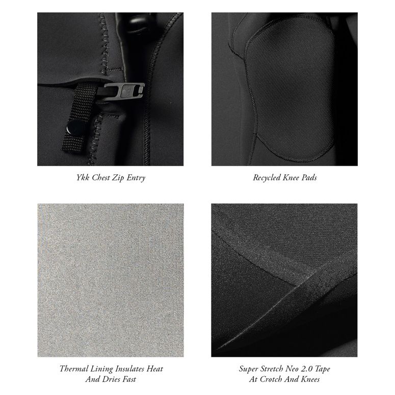 7 Seas Comp 3/2 Full Suit - essential surf and skate