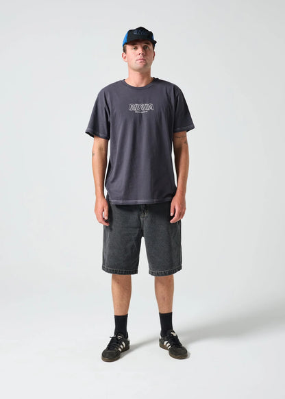 RIVVIA GRID T-SHIRT - essential surf and skate