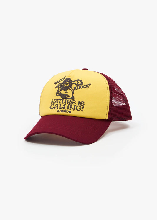 AFENDS KNOCK KNOCK - TRUCKER CAP