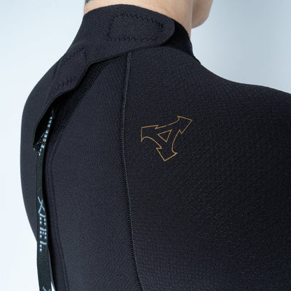 XCEL WOMENS COMP + BACK ZIP 1.5MM L/S CHEEKY CUT SPRINGSUIT