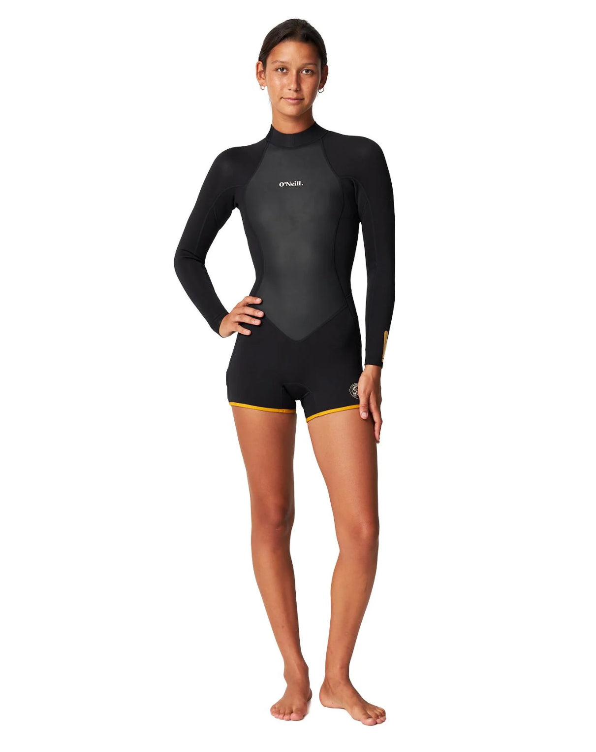 O’NEILL WOMEN'S O'RIGINALS BZ 2MM BOY LEG SPRING SUIT - BLACK