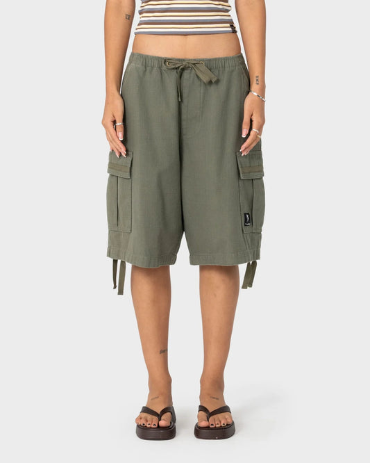 Rusty River Low Rise Baggy Cargo Short - essential surf and skate
