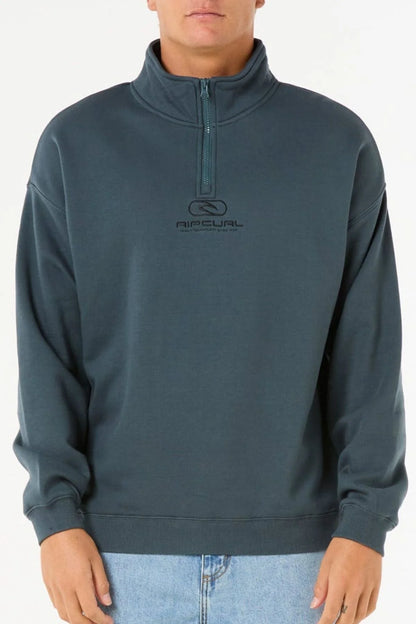 Ripcurl Pill Icon 1/4 Zip Crew