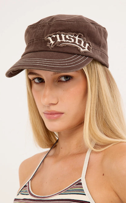 Rusty Commander Military Cap - essential surf and skate