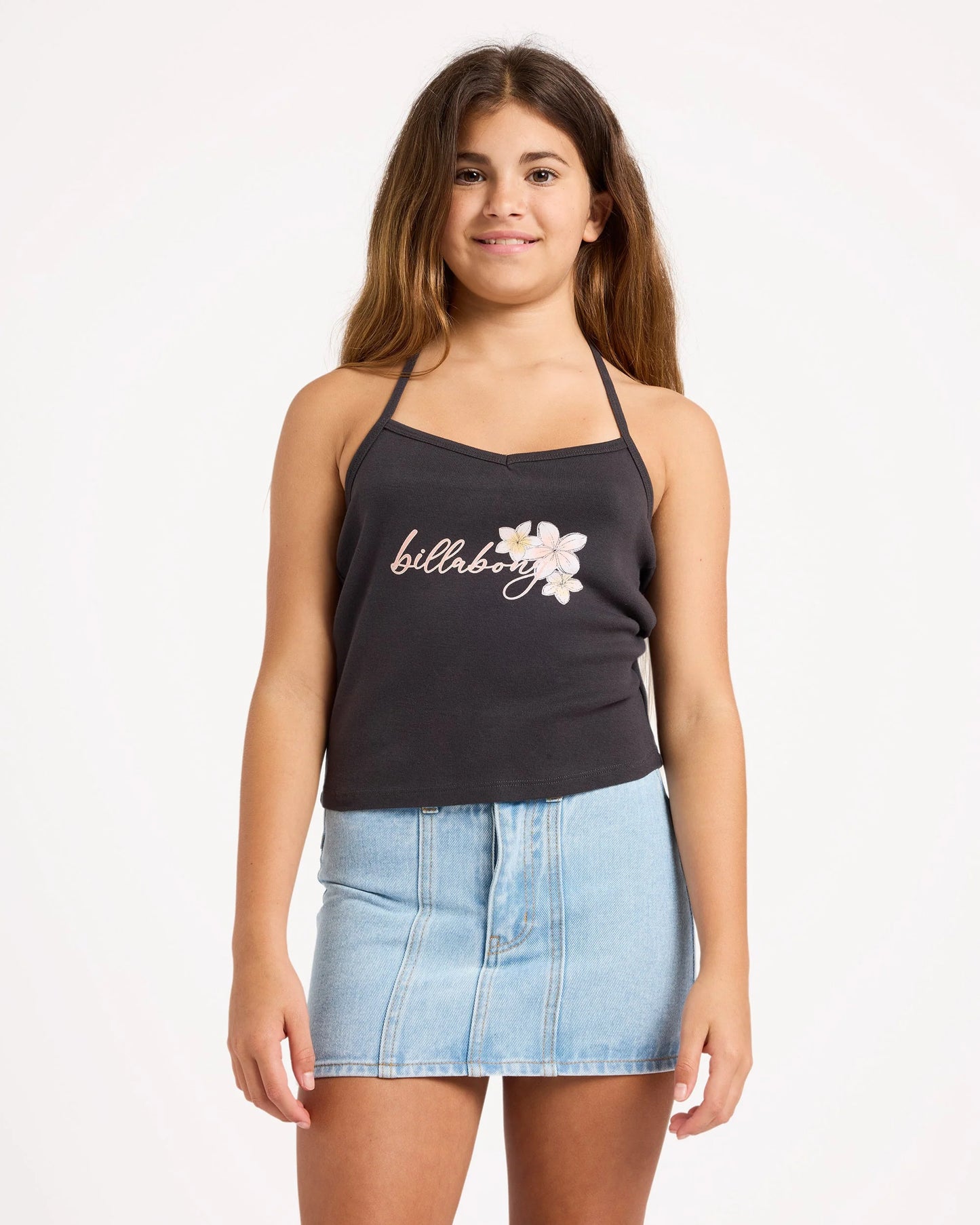 Billabong Girls 6-16 Bloom Crush Halter Neck Top