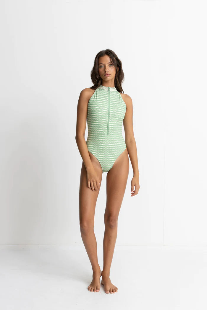 Clearwater Zip Front One Piece