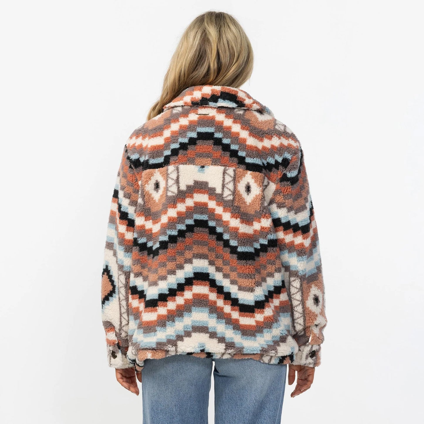 O’NEILL WOMEN'S HUXLEE PRINTED JACKET - MULTI - essential surf and skate