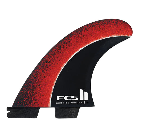 FCS II GABRIEL MEDINA SIGNATURE TRI FIN SET - FIREBALL
