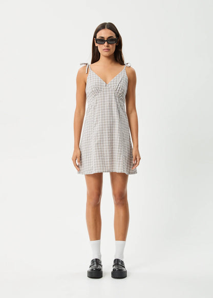 AFENDS DREW - SEERSUCKER MINI DRESS