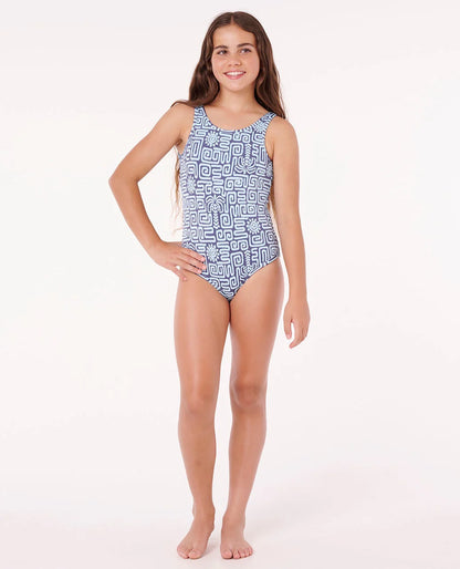 RIP CURL SUNSET LUAU ONE PIECE - KIDS