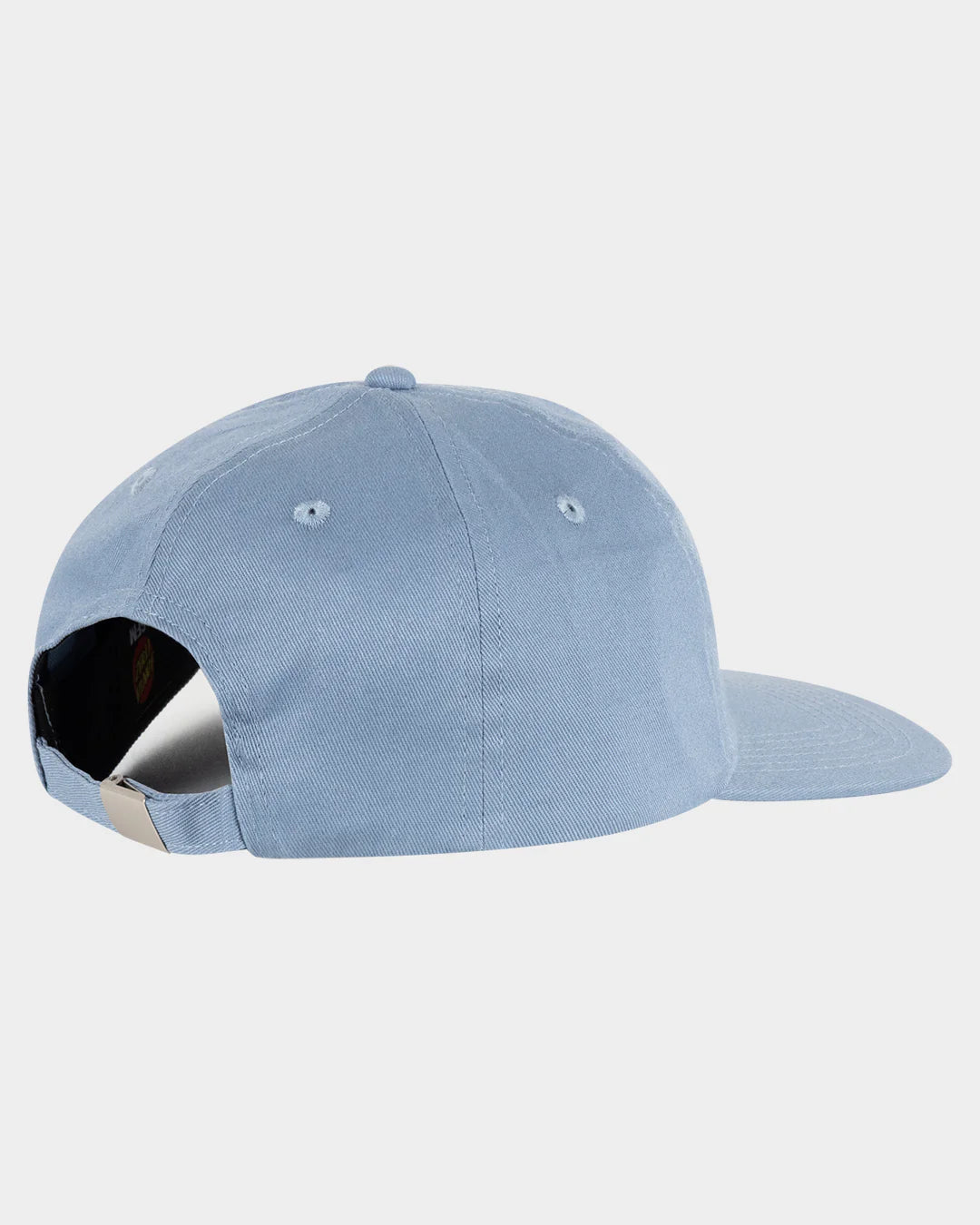 Santa Cruz Flaming Dice Dot Men's Strapback Cap Vintage Blue - essential surf and skate
