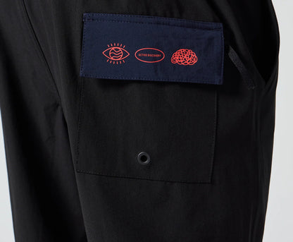 RIVVIA DAILY RIDE WORLD SERIES SHORT : BLACK/BLUE