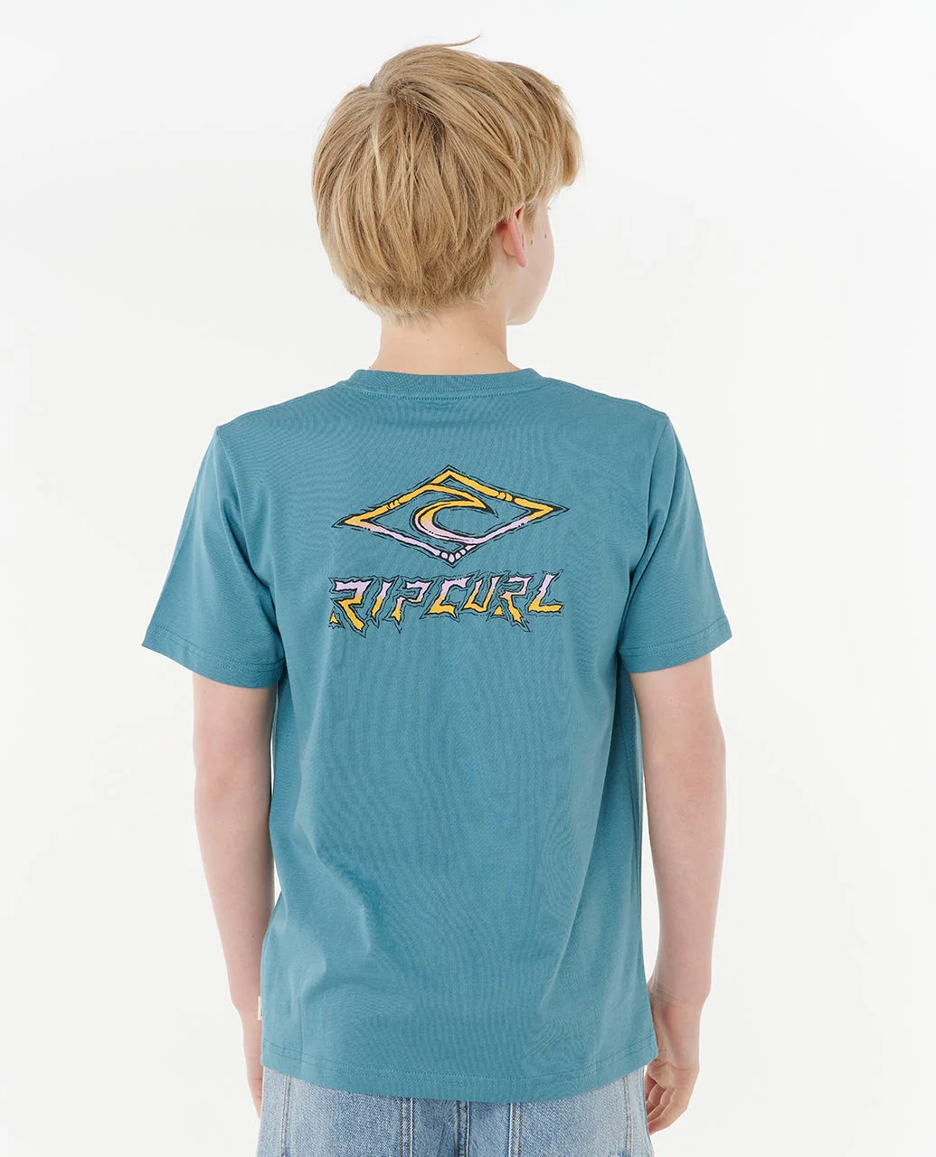 RIP CURL TROPIC DAZE LOGO TEE - KIDS