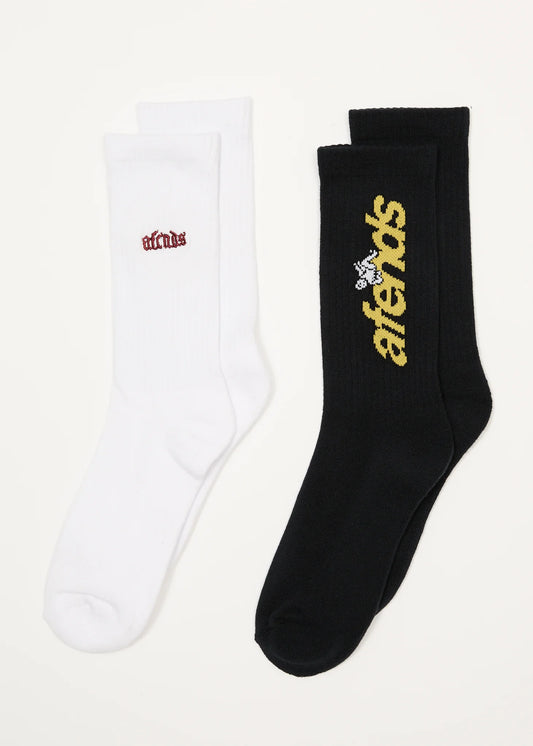 AFENDS ANGEL ZONE - SOCKS TWO PACK