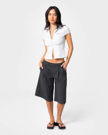 Rusty Siren Zip Through Shirt