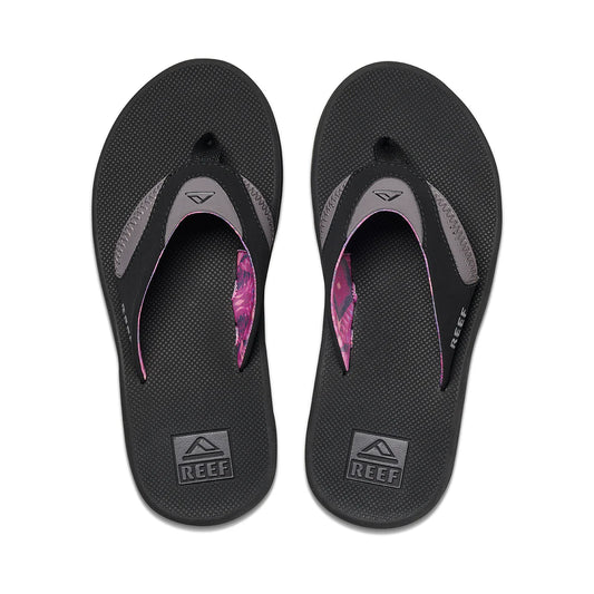 Reef Womens Fanning - Black/Grey