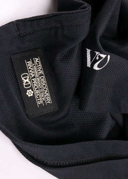 RIVVIA HAPPY GLOBE POLO : BLACK