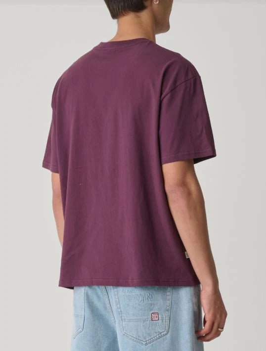 SDOUBLE S CUBE MID BLOCK T-SHIRT - essential surf and skate