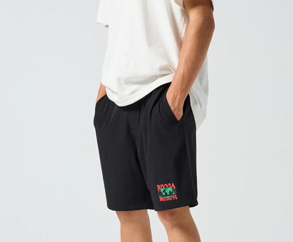 RIVVIA DAILY RIDE WORLD SERIES SHORT : BLACK/BLUE