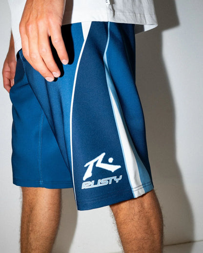 Rusty Plot Twist Contrast 22" Tie Waist Boardshort - essential surf and skate