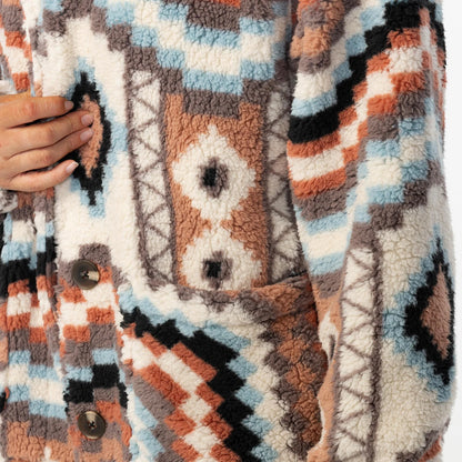O’NEILL WOMEN'S HUXLEE PRINTED JACKET - MULTI - essential surf and skate