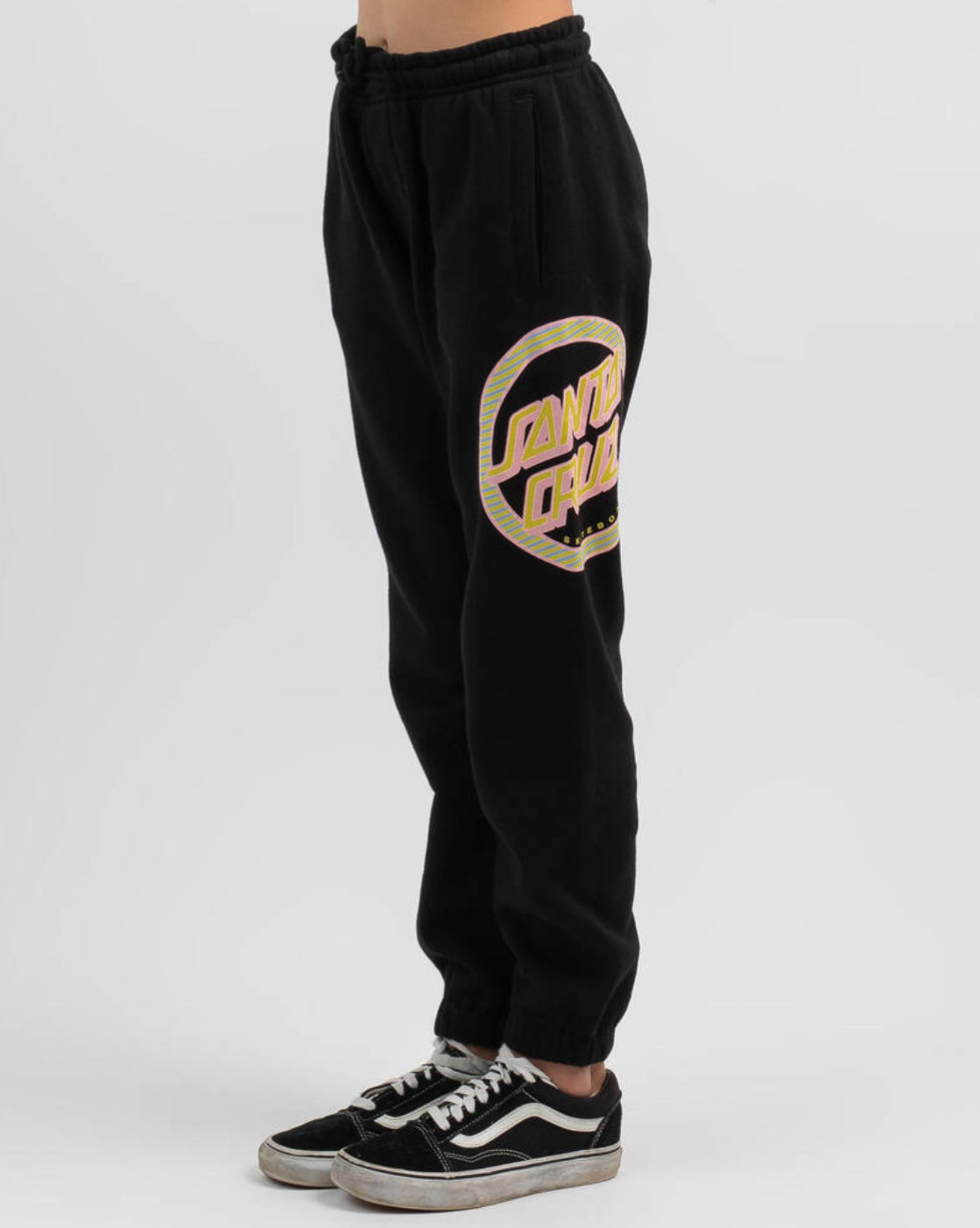 Santa Cruz Striped Reverse Dot Track Pants - essential surf and skate