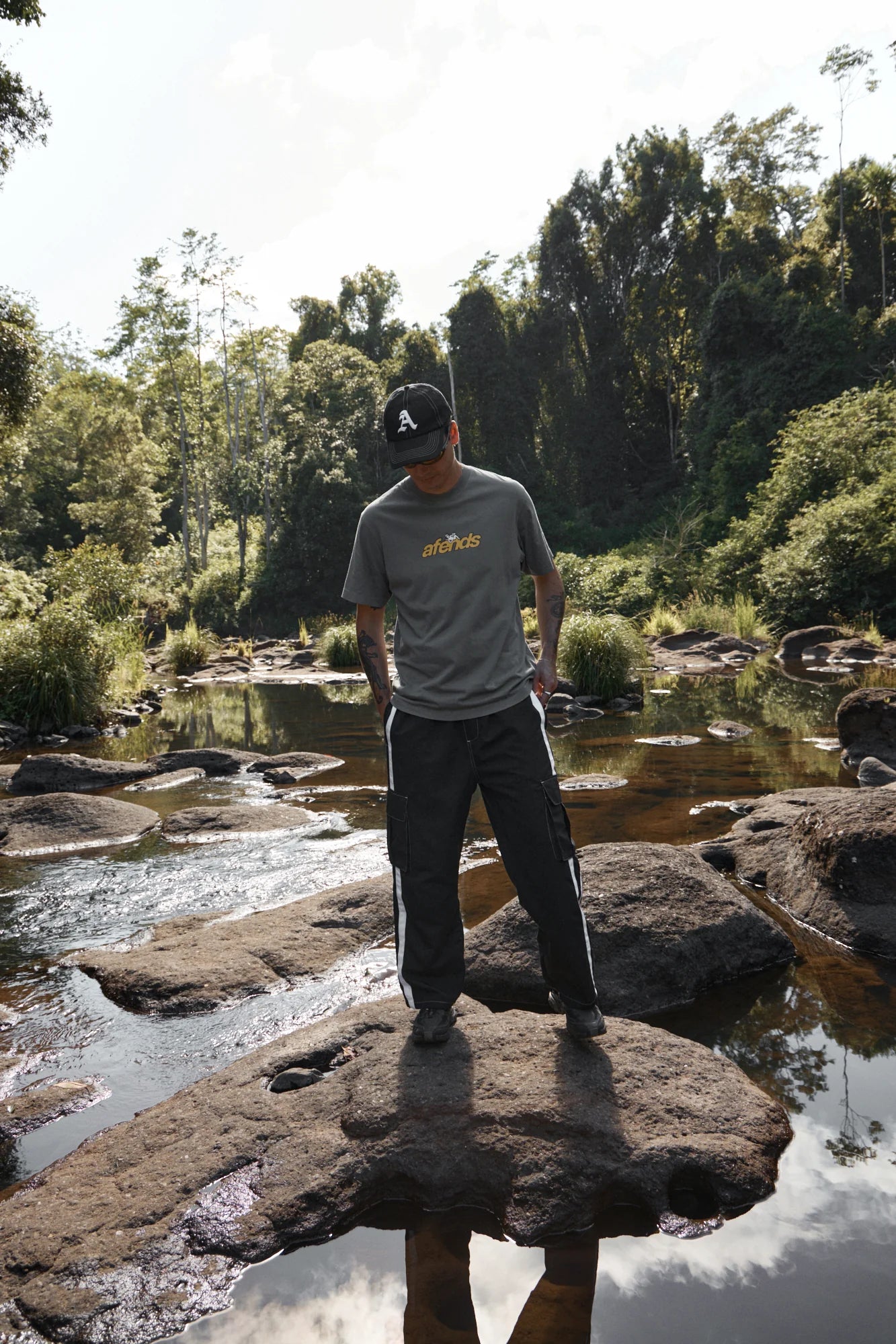 AFENDS ANGEL BOY - RETRO TEE