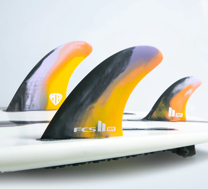 FCS II MR PC XLarge Black/Colour Swirl Tri Retail Fins
