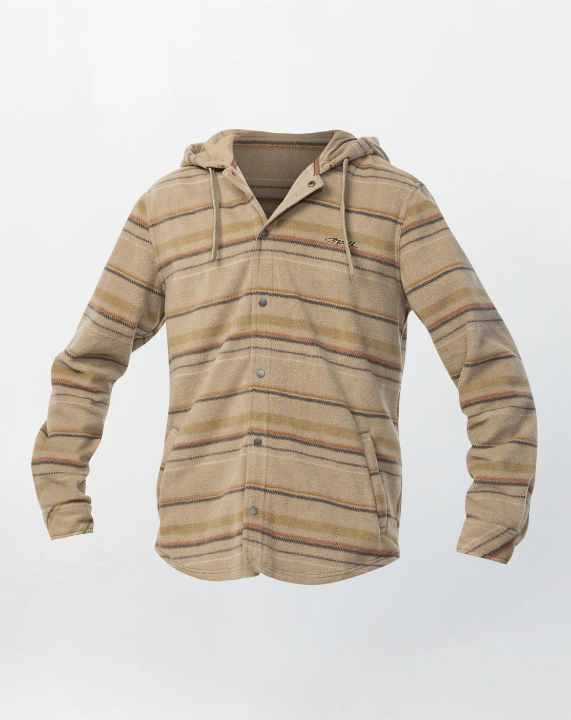 O’NEILL MEN'S CANYONS HOODED SUPERFLEECE - KHAKI - essential surf and skate