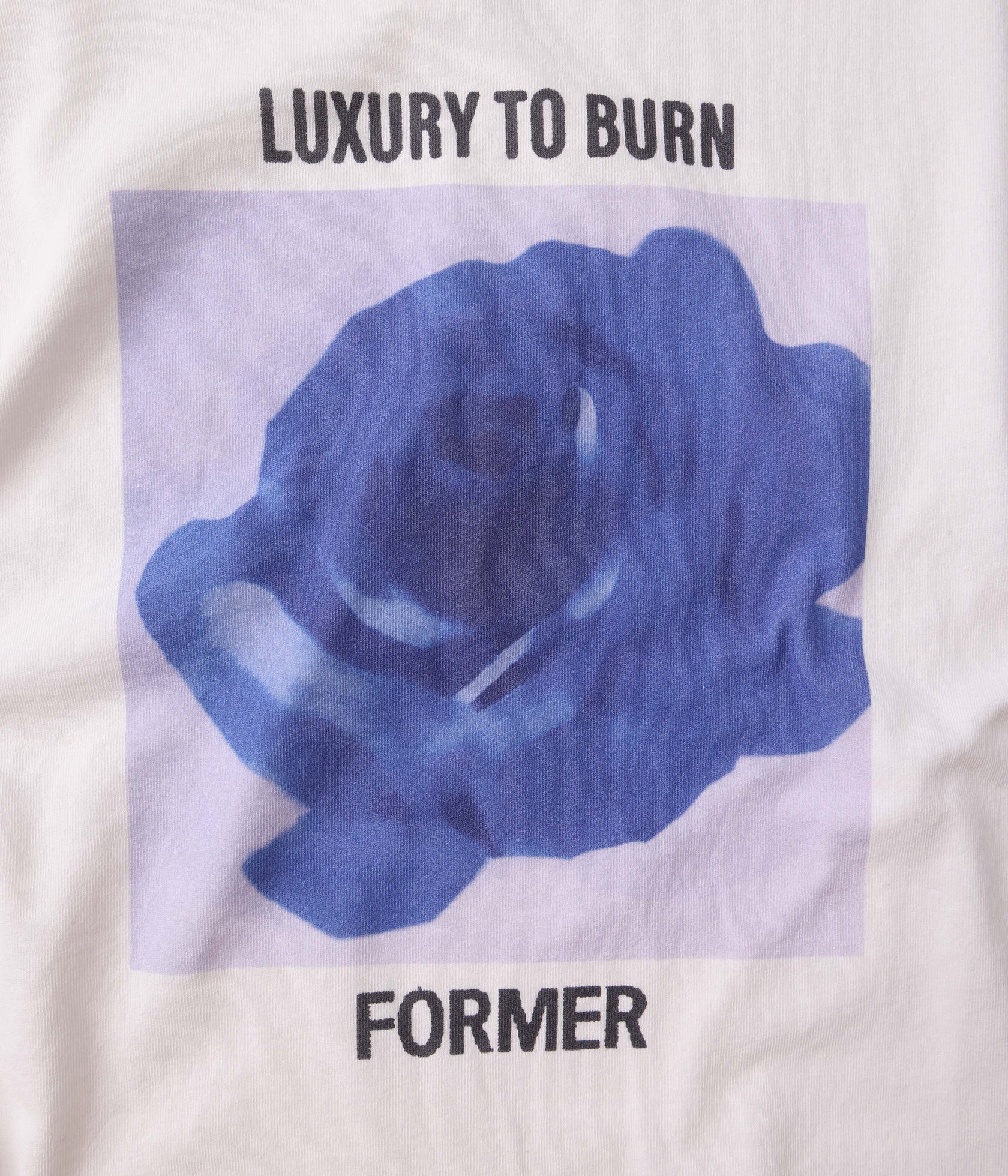 FORMER ANOTHER FLOWER T-SHIRT // OYSTER - essential surf and skate