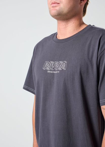 RIVVIA GRID T-SHIRT - essential surf and skate