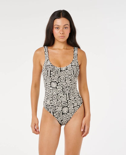 RIP CURL SUNSET JACQUARD ONE PIECE