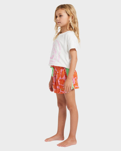 Billabong Girls 0-5 Happy Hibiscus Olly Shorts