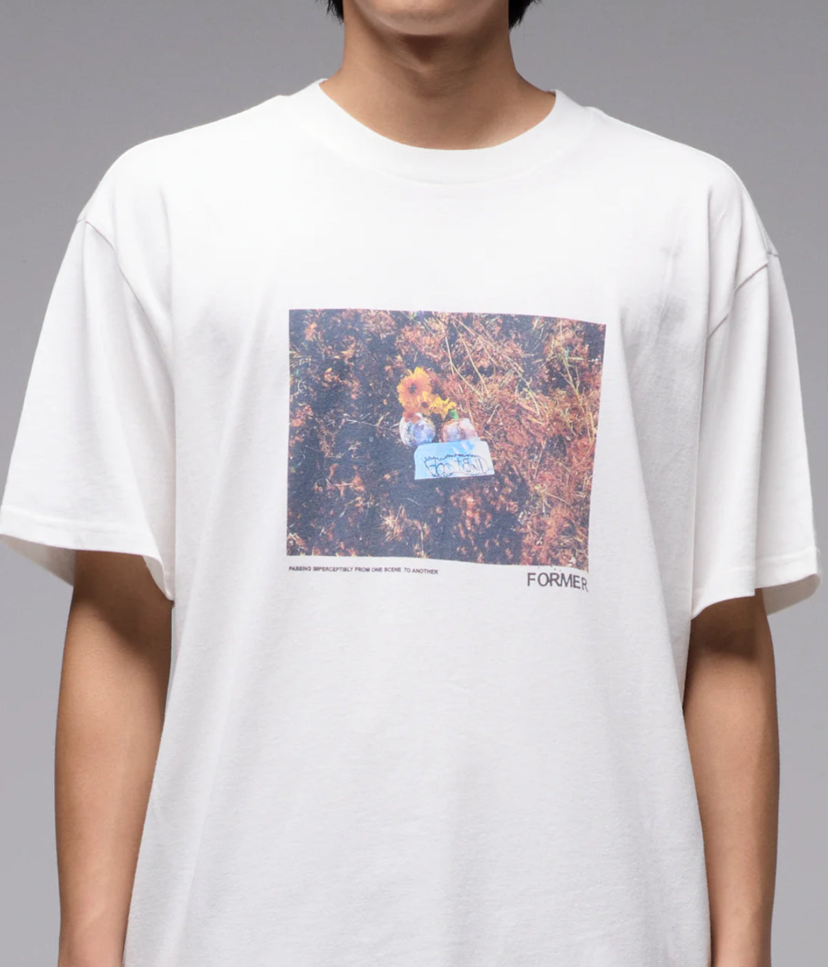 FORMER CACHE T-SHIRT // OYSTER