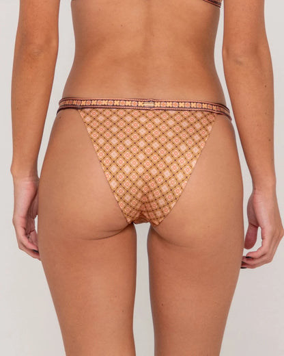 Rusty Georgie Geo Retro Bikini Bottom