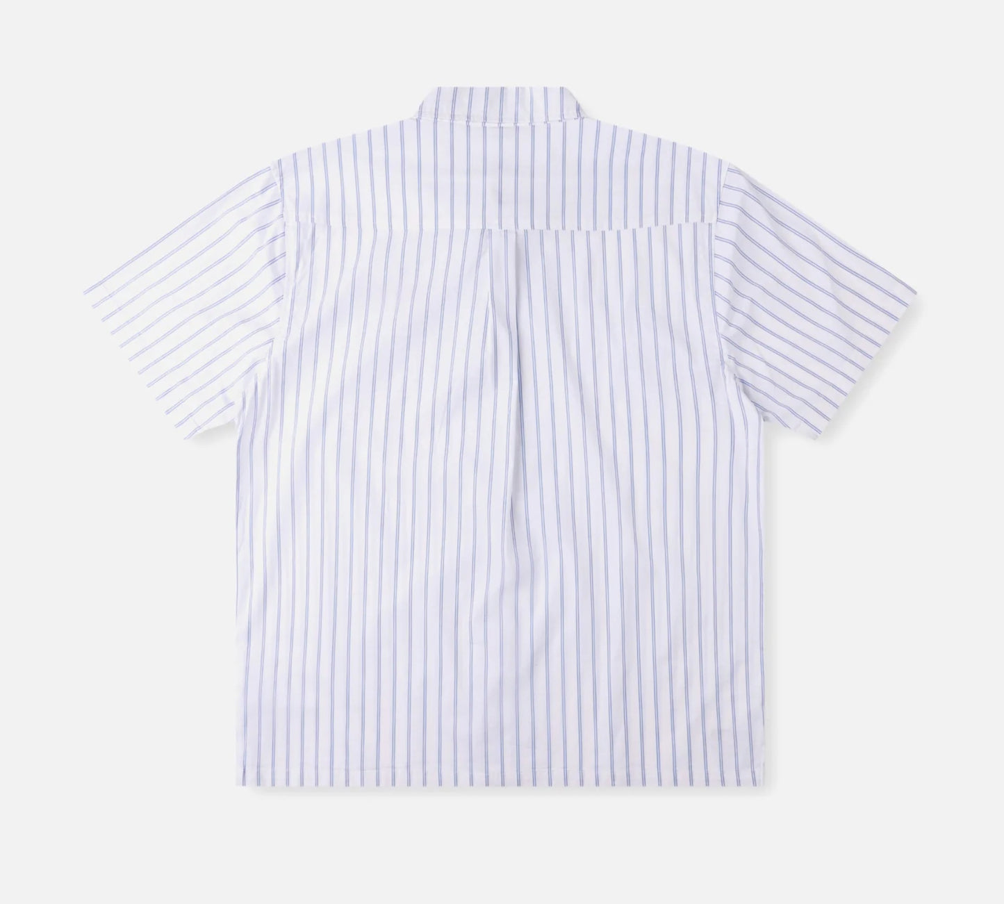 RIVVIA PROJECTS STRIPE SS SHIRT : WHITE BLUE