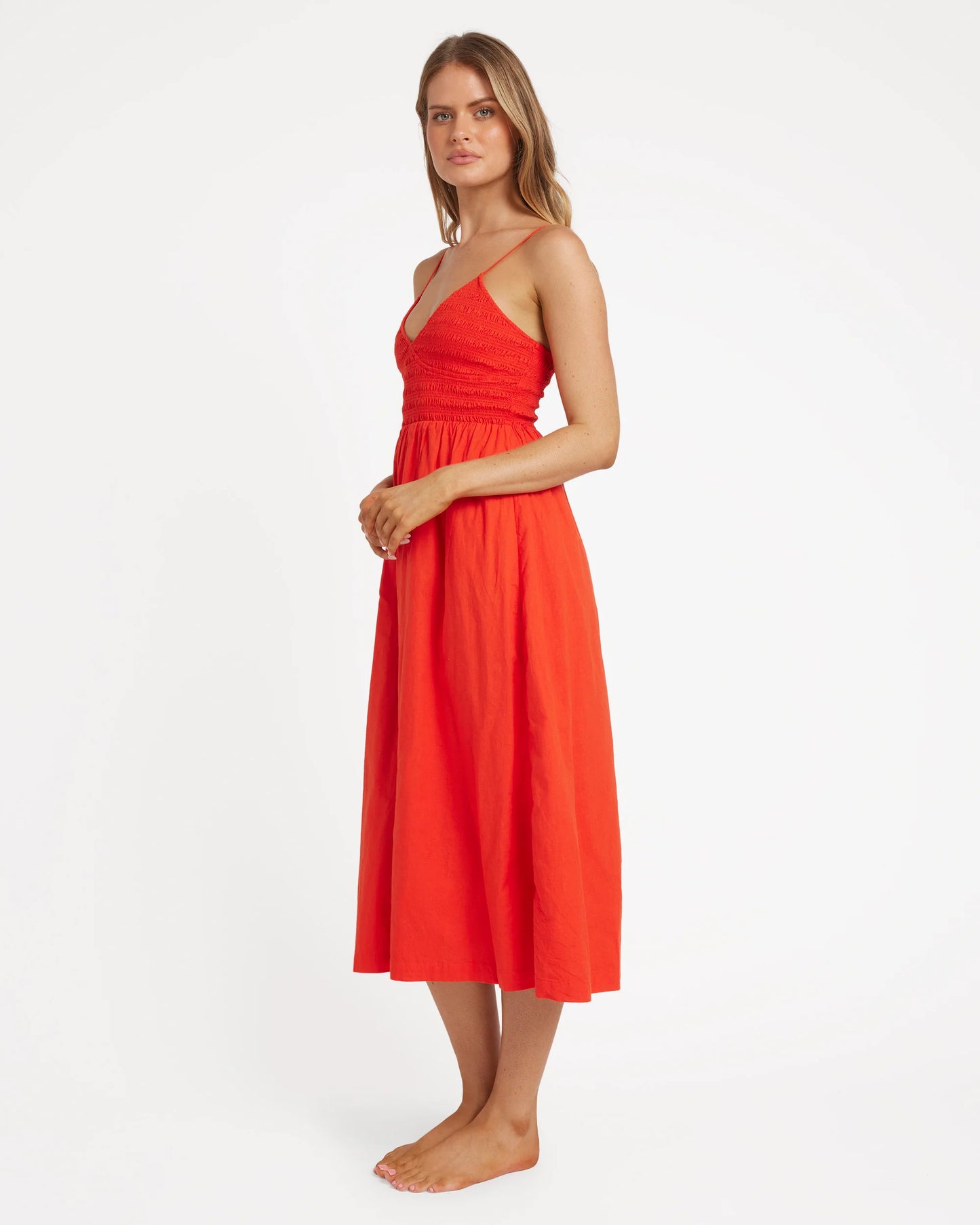 Billabong Womens Such A Trip Midi Dress