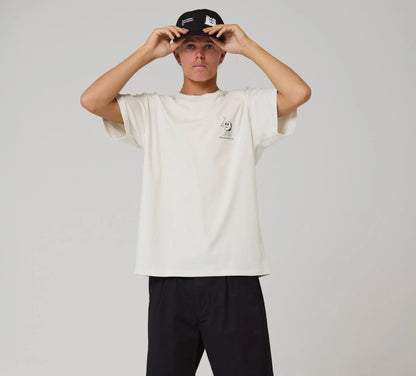 RIVVIA CADDY T-SHIRT : BONE