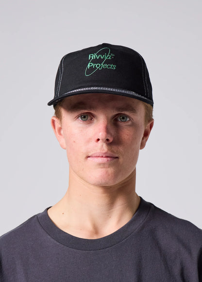 RIVVIA SCI-FI CAP : PIGMENT BLACK