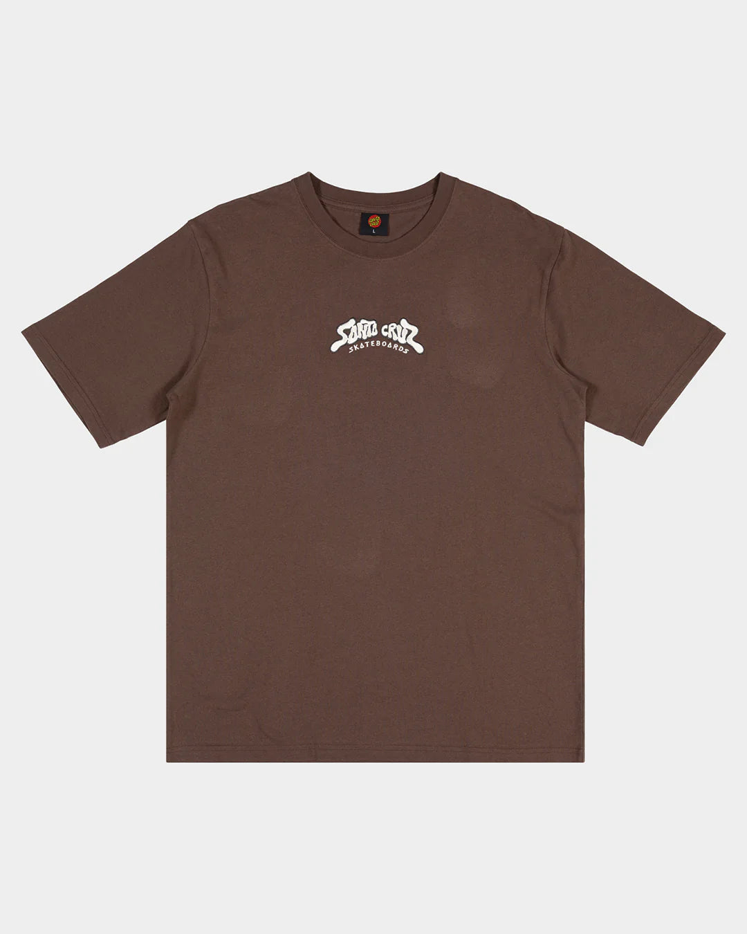 Santa Cruz Winkowski 8baller Triparch Men's T-shirt Brown - essential surf and skate
