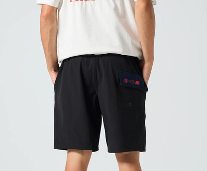 RIVVIA DAILY RIDE WORLD SERIES SHORT : BLACK/BLUE