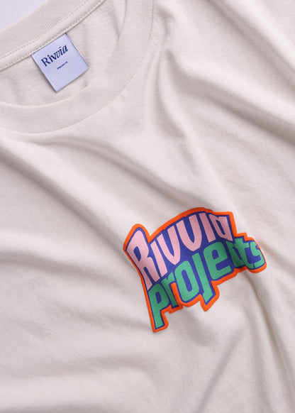 RIVVIA PULSE T-SHIRT: BONE - essential surf and skate