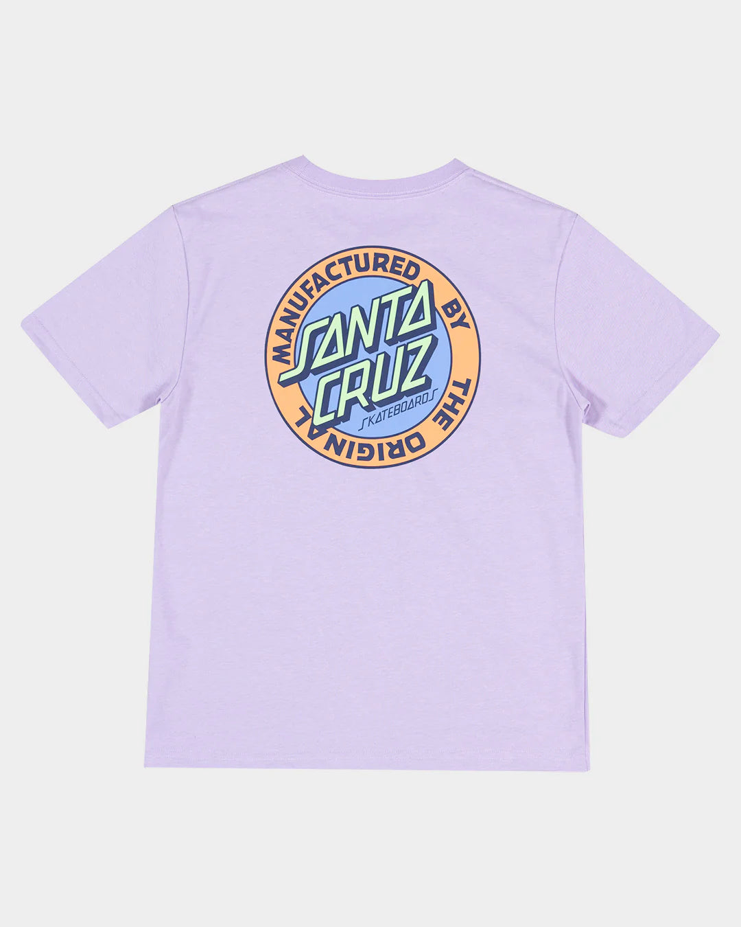 Santa Cruz MFG Retro Dot Reverse Girls T-shirt Lavender