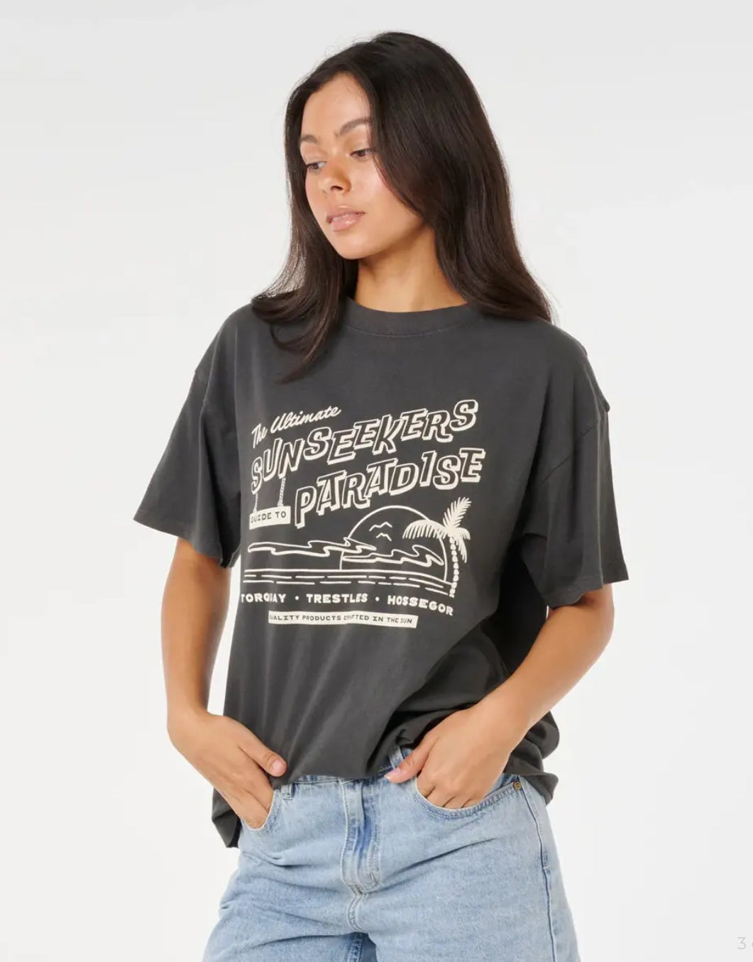 Rip Curl Sunseekers Heritage Tee - essential surf and skate