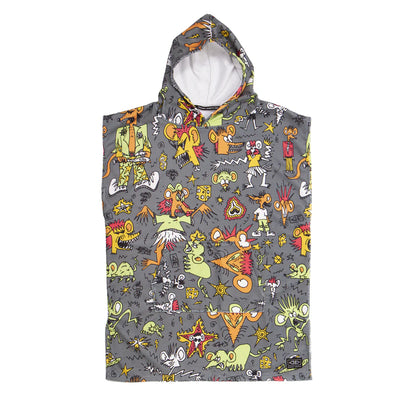 Ocean and Earth YOUTH IRVINE HOODED PONCHO