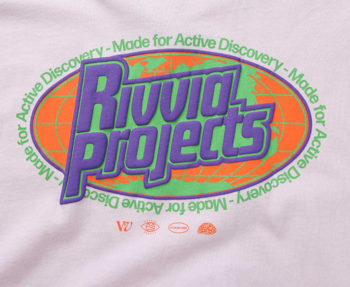 RIVVIA GLOBAL DISCOVERY T-SHIRT : LAVENDER